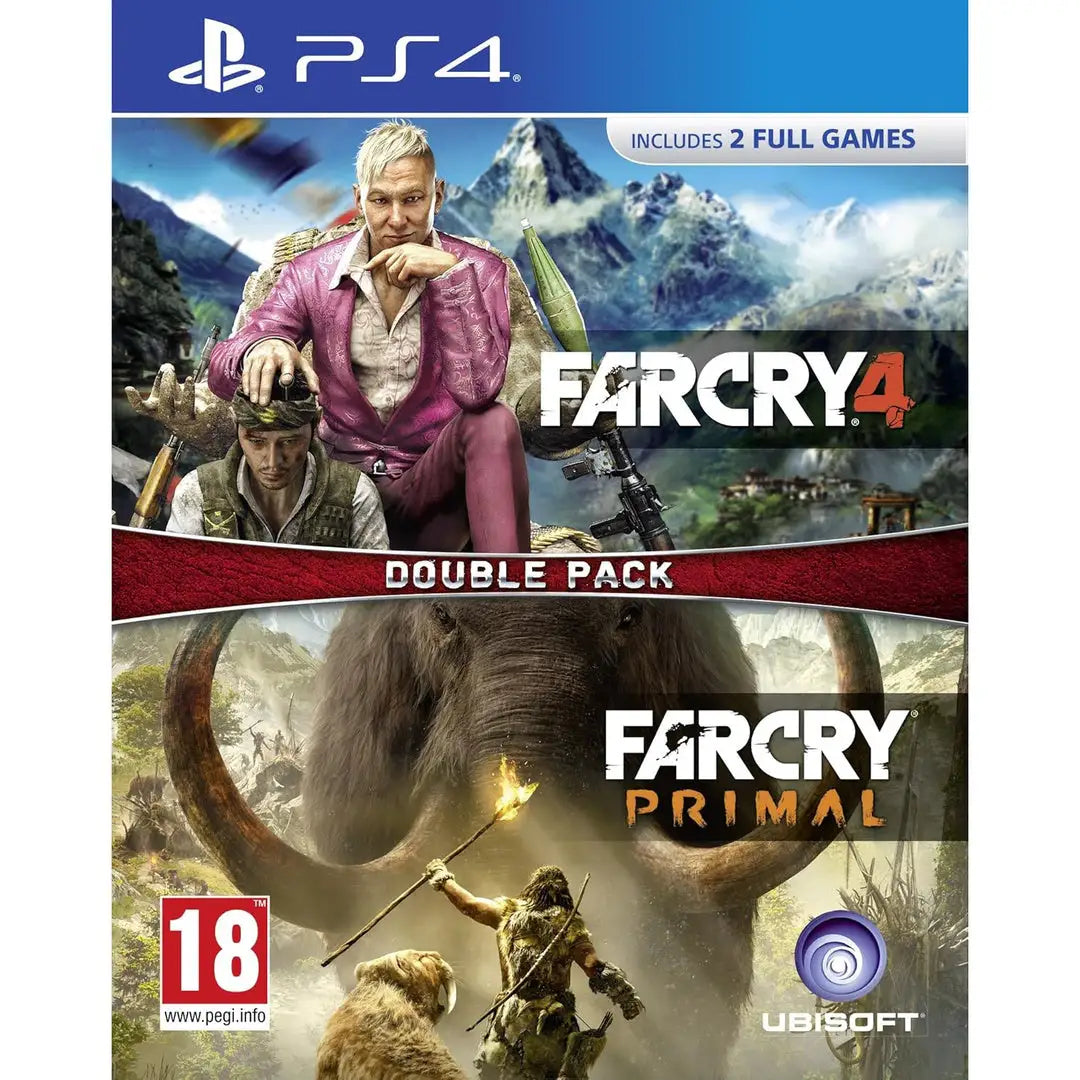 Far Cry 4 + Far Cry Primal PS4 ( 2cd )