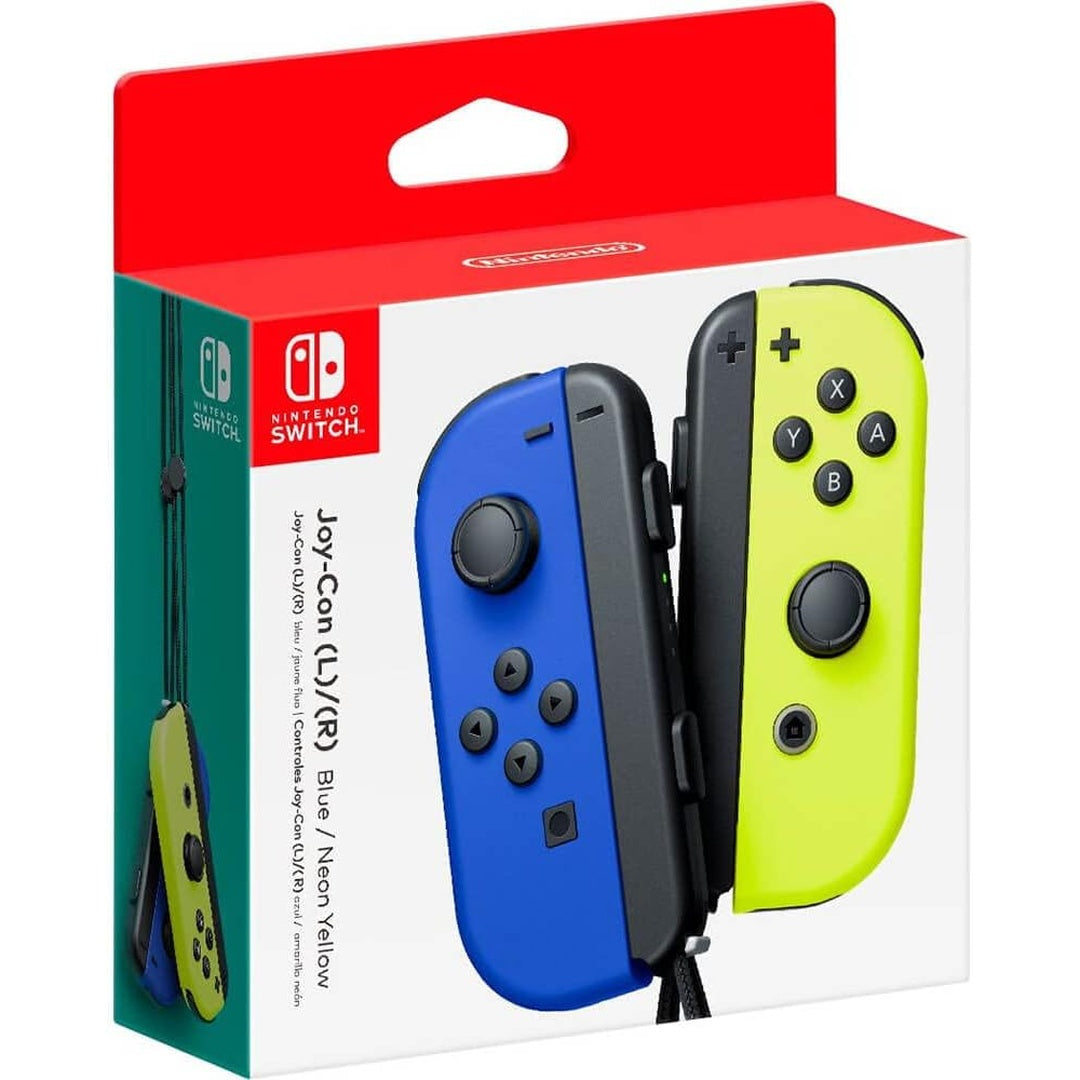 Paire de Manettes Joy-Con Nintendo Switch Bleu et Jaune