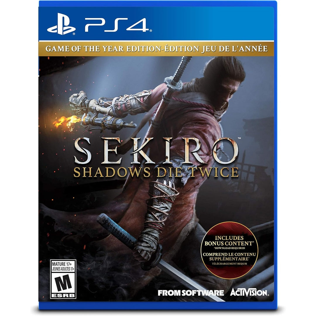 Sekiro Shadows Die Twice PS4