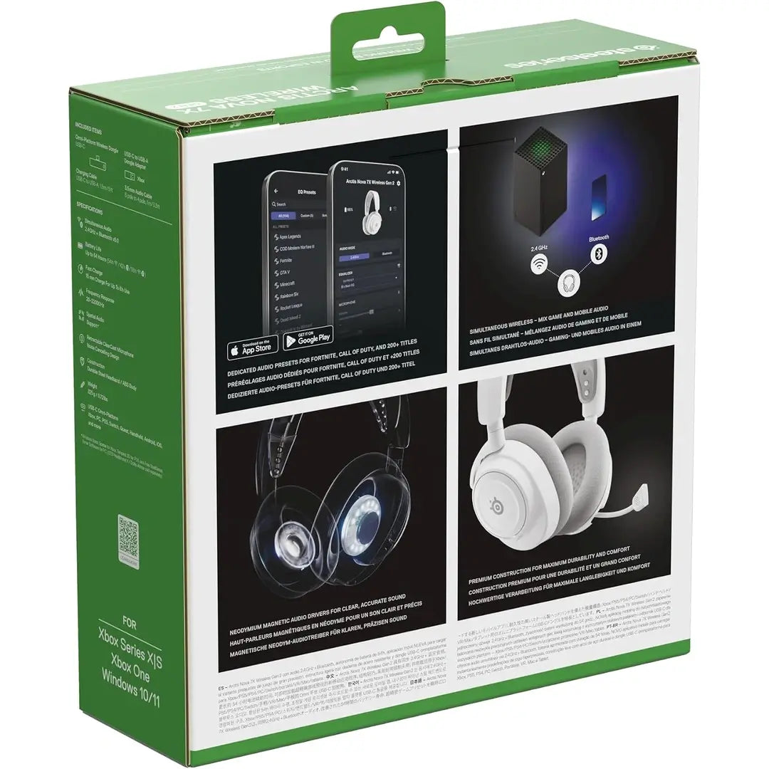 Casque SteelSeries Arctis Nova 7X Wireless Gen 2 pour Xbox