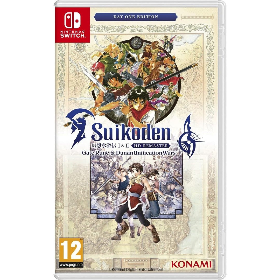 Suikoden 1 et 2 HD Remaster Day One Edition Nintendo Switch