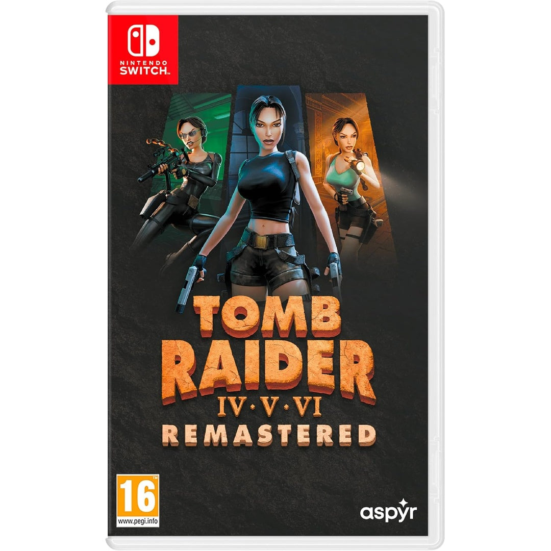 Tomb Raider 4 5 6 Nintendo Switch ( 3 Jeux )
