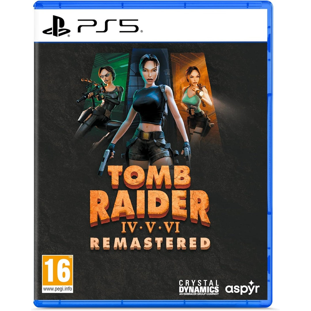Tomb Raider 4 5 et 6 Remastered Starring Lara Croft PS5