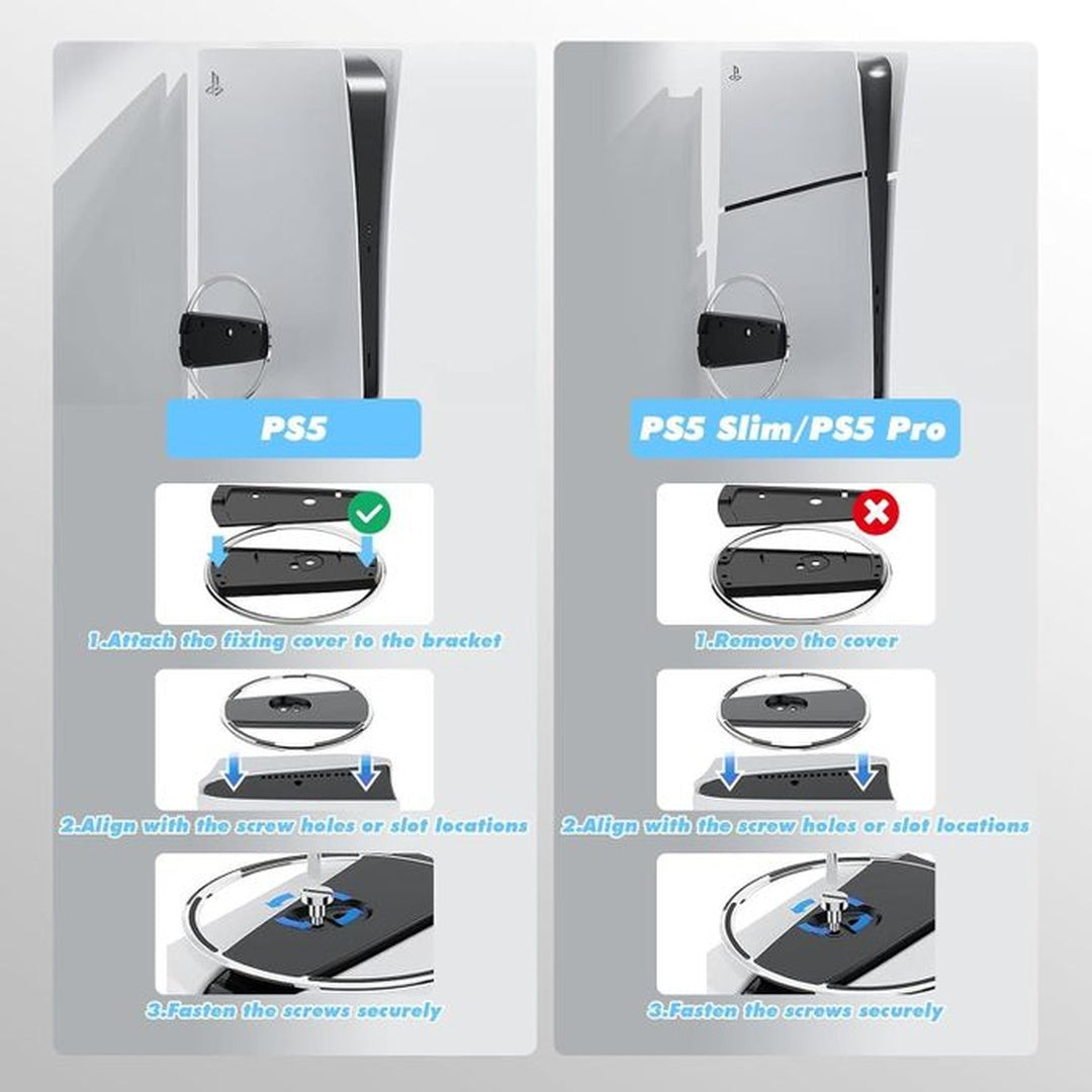 Support Vertical pour PS5 Slim PS5 Fat et PS5 Pro