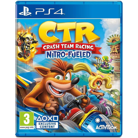 Crash Bandicoot Team Racing CTR Nitro Fueled PS4