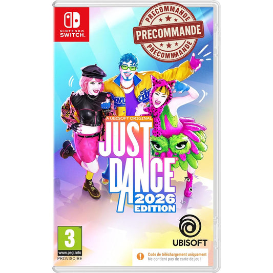 Just Dance 2026 Nintendo Switch CODE IN BOX