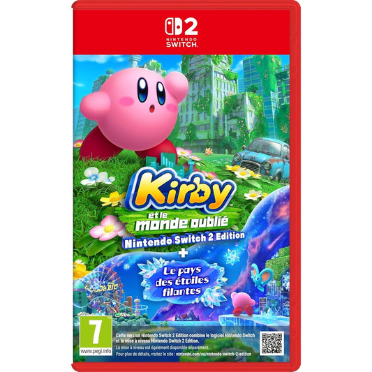 Kirby et le monde oublié Nintendo Switch 2 Edition + Le pays des étoiles filantes
