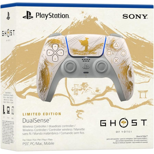 Manette  PS5 DualSense Edition limitée Ghost of Yotei Gold