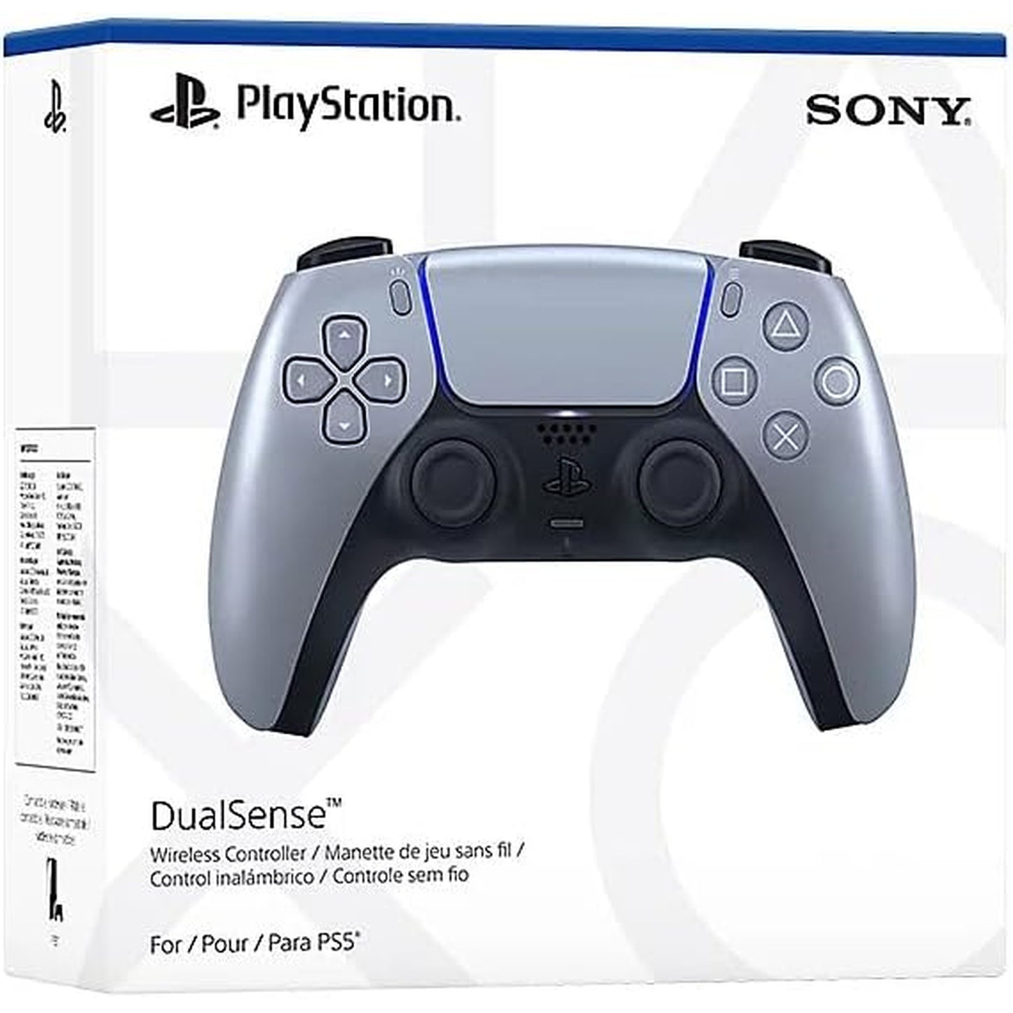 Manette PS5 DualSense Sterling Silver