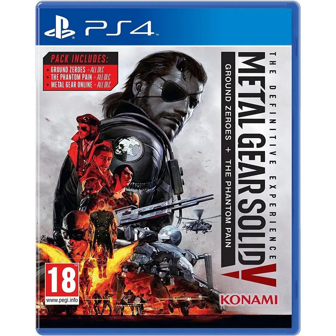 Metal Gear Solid 5 The Definitive Experience PS4 Ground Zero et The Phantom Pain ( 2 jeux )