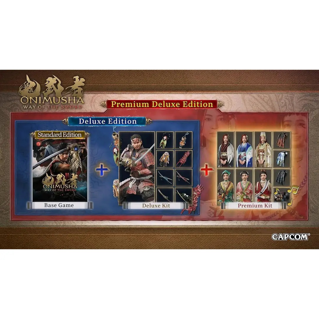 Onimusha Way of the Sword Premium Deluxe Edition PS5