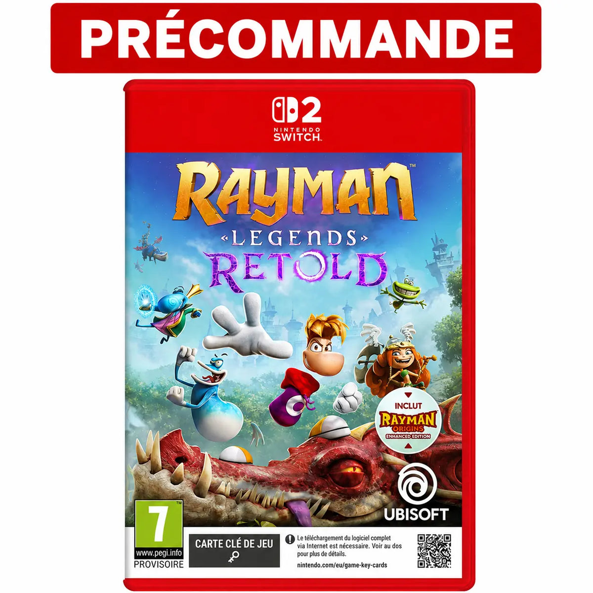 Rayman Legends Retold SWITCH 2