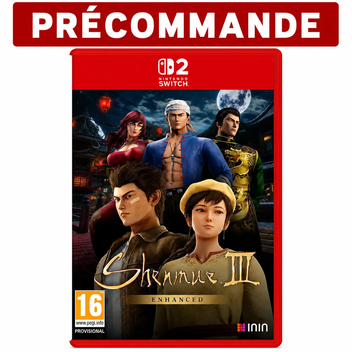 Shenmue 3 Enhanced Nintendo Switch 2
