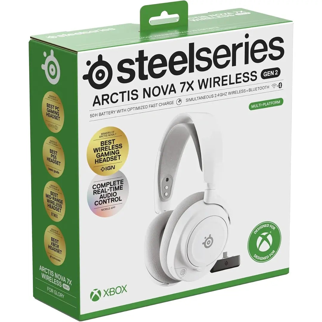 Casque SteelSeries Arctis Nova 7X Wireless Gen 2 pour Xbox
