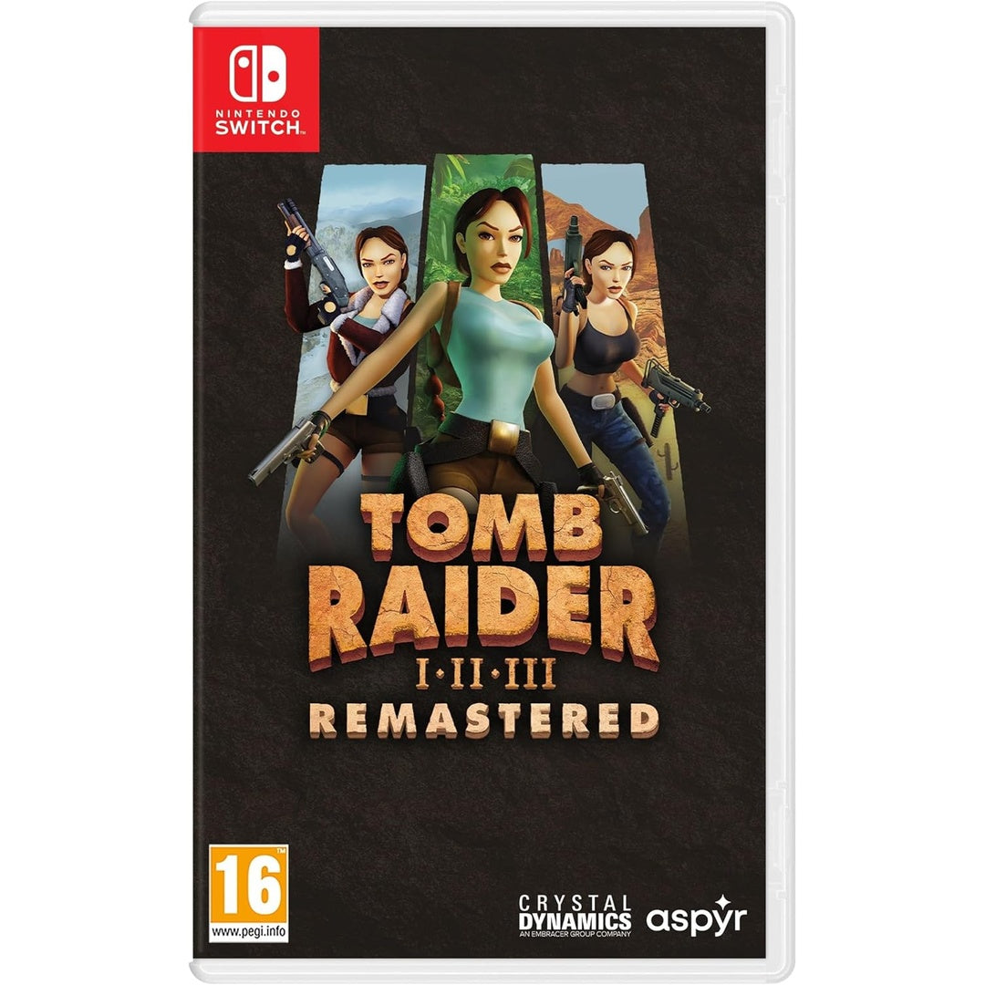Tomb Raider 1 2 3 Nintendo Switch ( 3 Jeux )