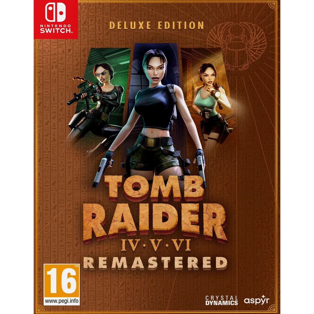 Tomb Raider 4 5 6 Remastered Deluxe Edition Nintendo Switch