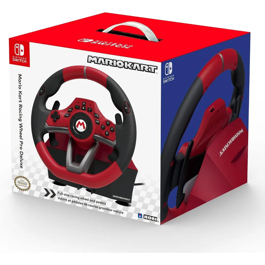 Volant Hori Mario Kart Pro Deluxe pour Nintendo Switch 1 et 2