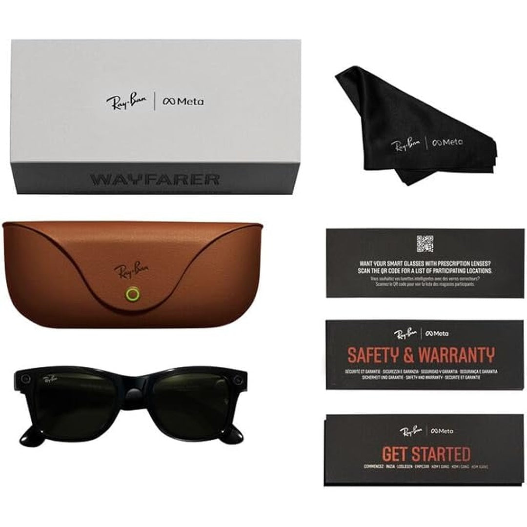 RayBan Meta Wayfarer RW 4006  Noir Mat graphite polarisé